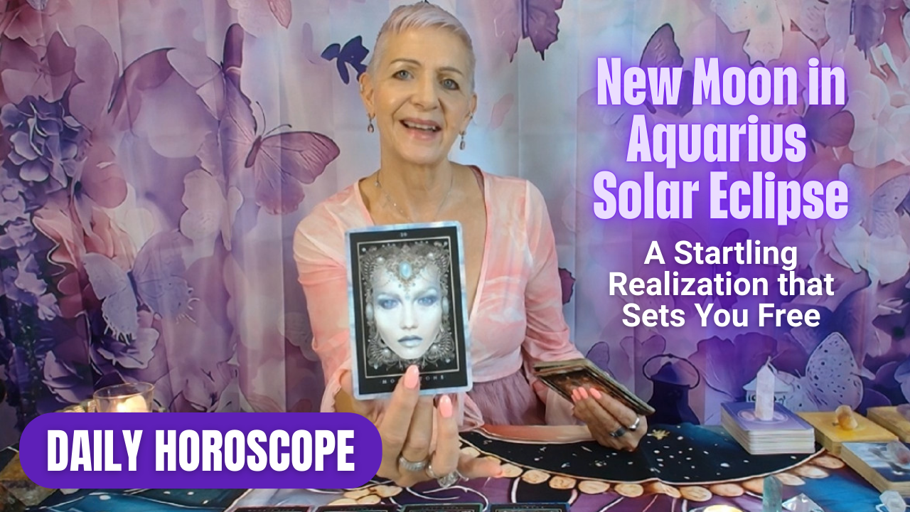 New Moon in Aquarius Solar Eclipse: A Startling Realization That Sets You Free