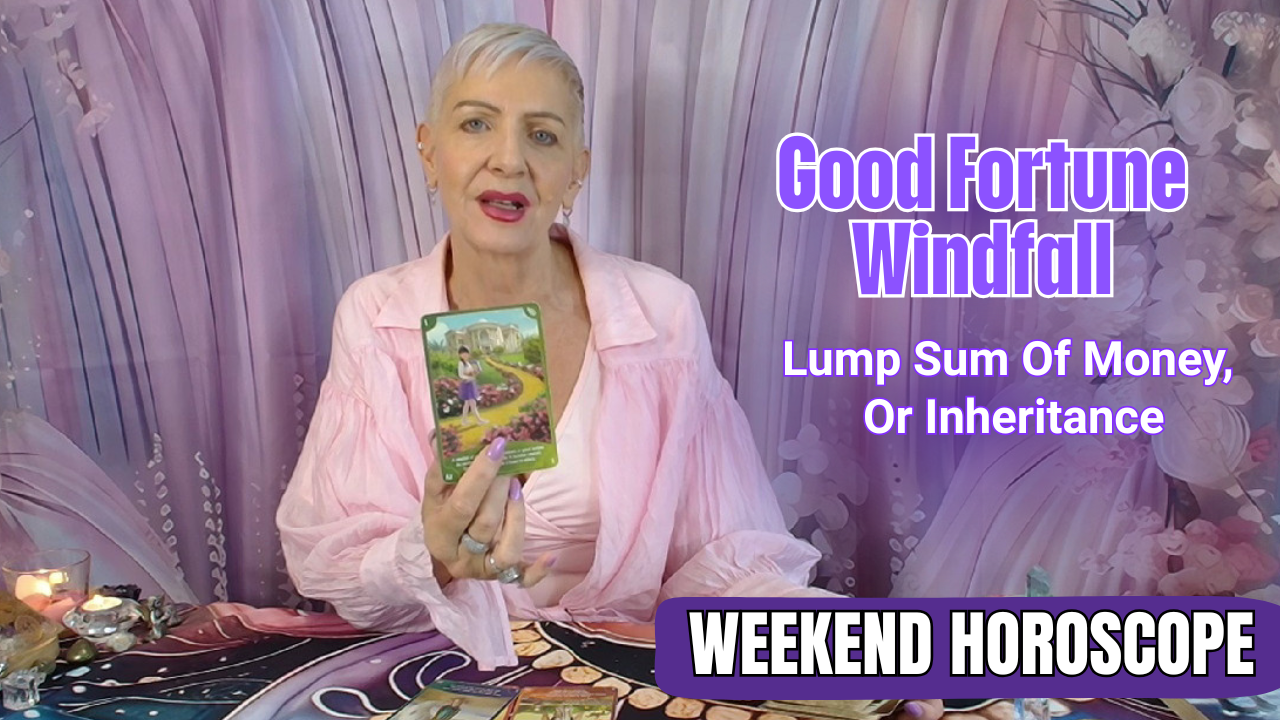 Weekend Horoscope 25-04-2026 by Psychic Medium, Rose Burnett at The Rose Burnett Show