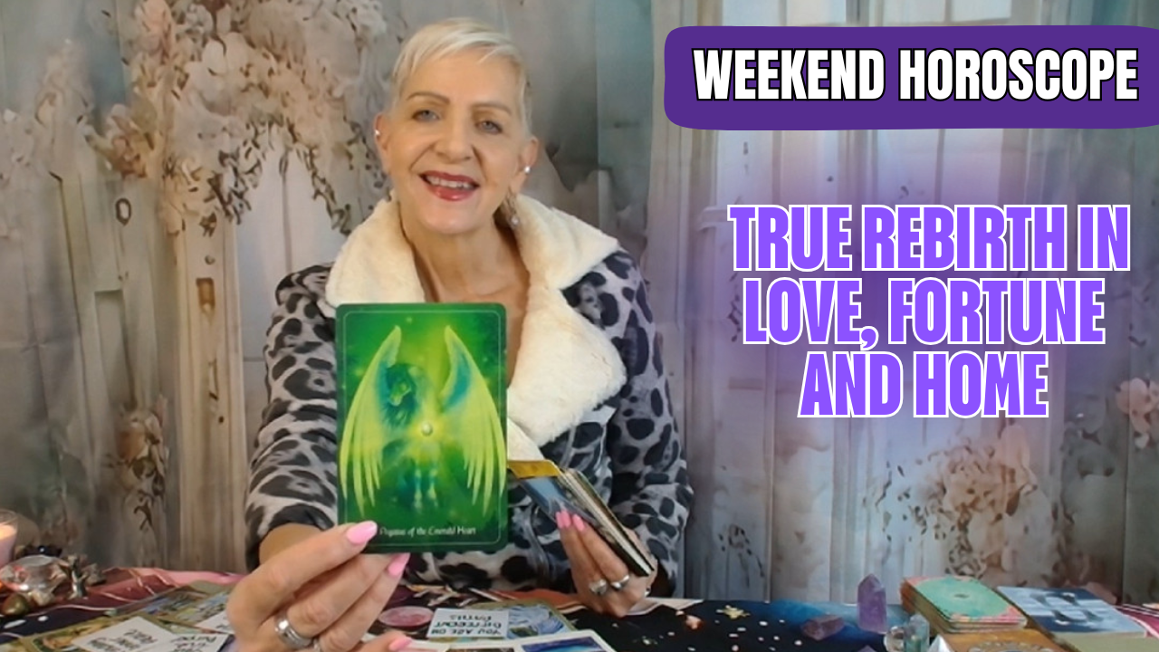 Weekend Horoscope 23-05-2026 by Psychic Medium, Rose Burnett at The Rose Burnett Show
