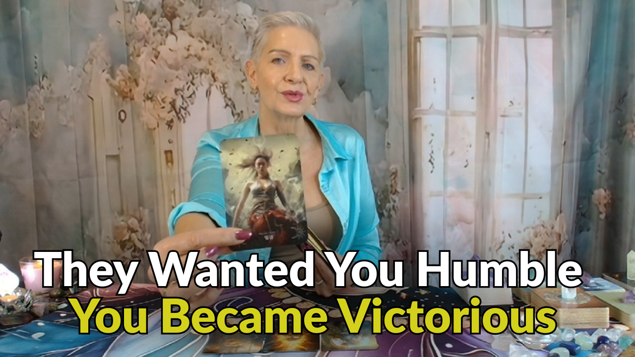 They Wanted You Humble. You Became Victorious